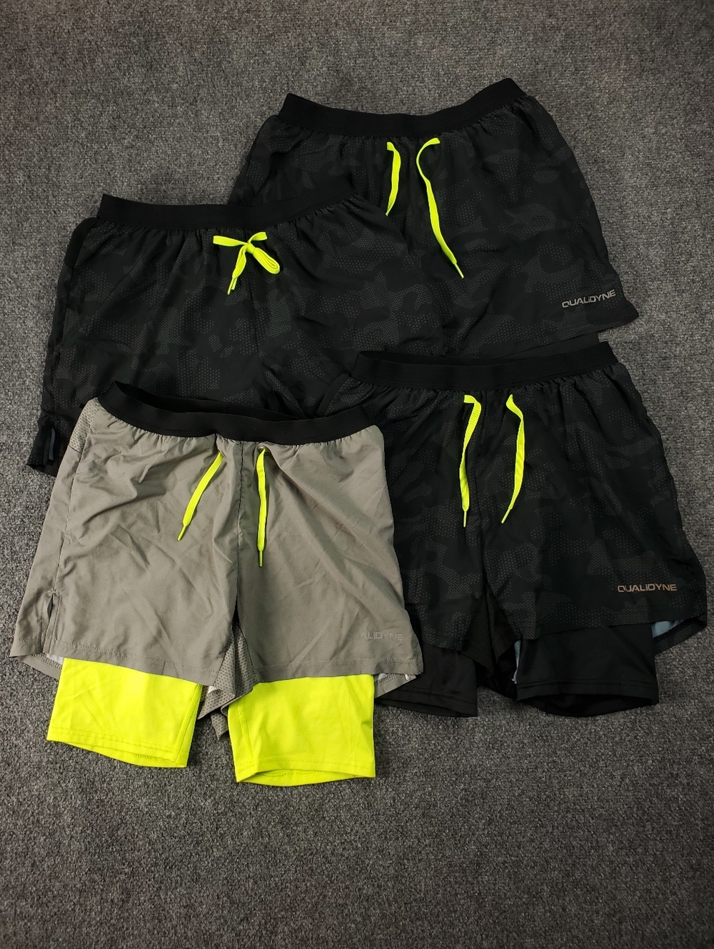 Lot Of 4 Running Shorts Mens Small Lined Athletic Soccer Gym Workout Lightweight
